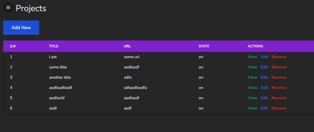 posts Add S.N(Serial Number)/Extra Column in React-Tables V7. 